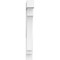 Ekena Millwork Standard Imperial Architectural Grade PVC Bracket With Block Ends, 3"W x 20"D x 26"H BKTP03X20X26IMP05 - alternate 4